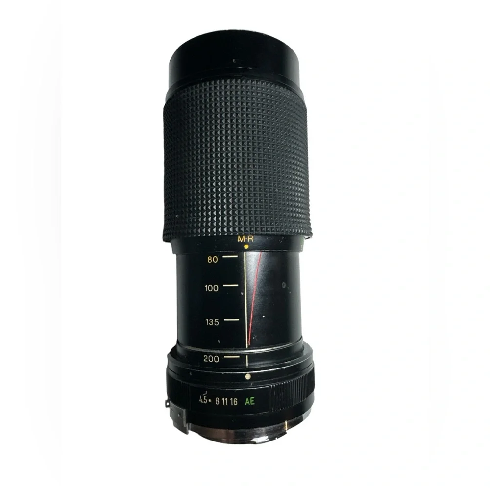 🔥 Vivitar 80-200mm f/4.5 55mm MC Macro Focusing Zoom Lens w/ Case 🔥